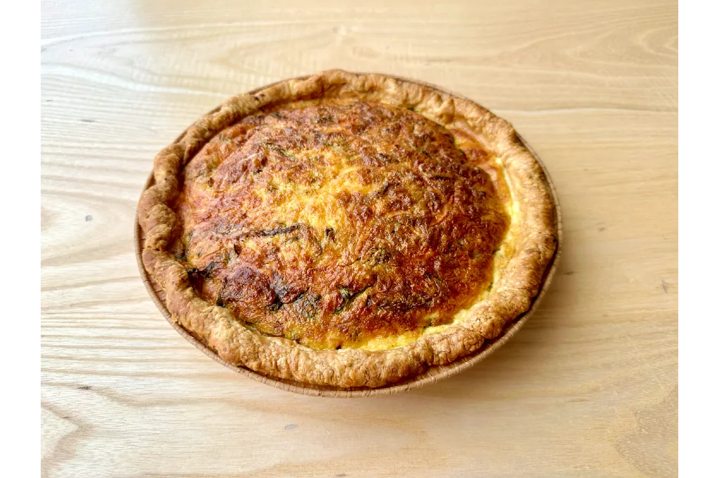 Mushroom Quiche