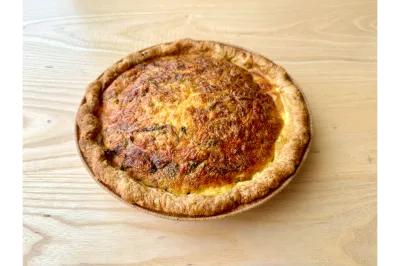 Mushroom Quiche