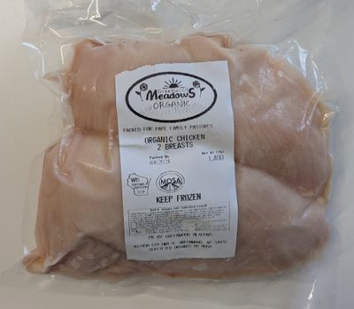 Organic Chicken Breasts (Boneless/Skinless)