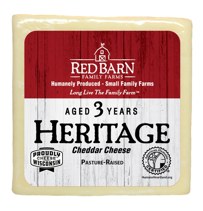 3yr Heritage White Cheddar Cheese