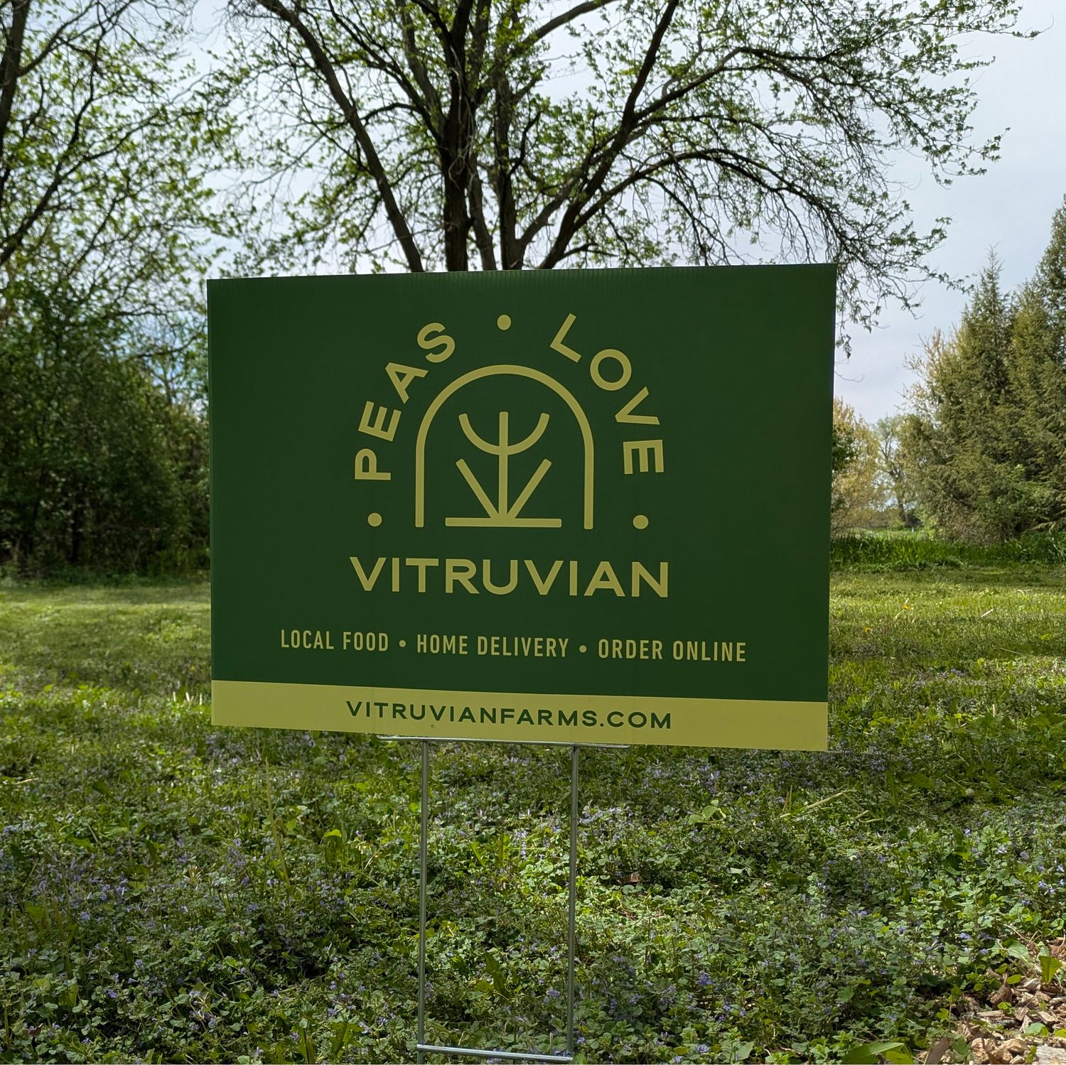 Yard Sign - Vitruvian
