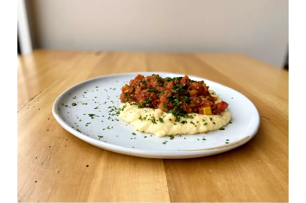 Meal for One, Choose Meal Option: Ratatouille with Polenta