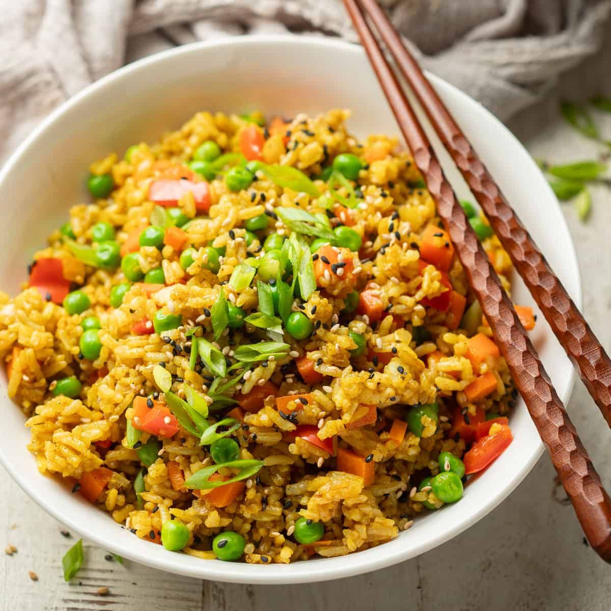 Meal for Two, Choose Meal Option: Yellow Curried Rice w/ Tofu