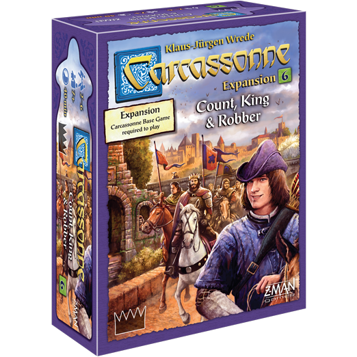 Carcassonne Count King &amp; Robber Expansion