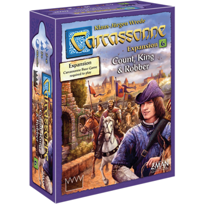 Carcassonne Count King &amp; Robber Expansion