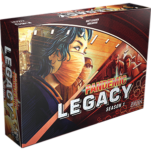 Pandemic Legacy Season 1 - Red
