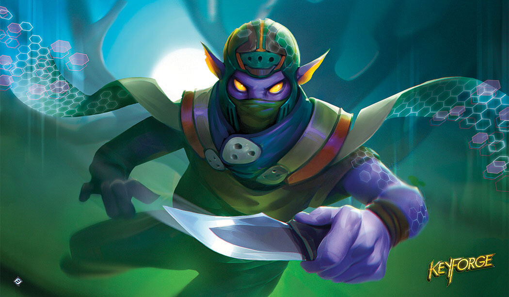 KeyForge Playmat Finishing Blow