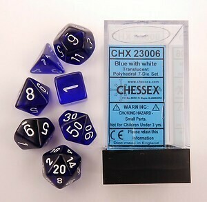 Chx 23006 Translucent Blue/White