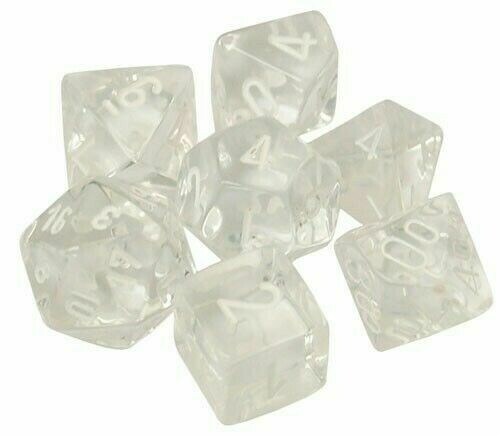 CHX 23071 Translucent Clear/ White