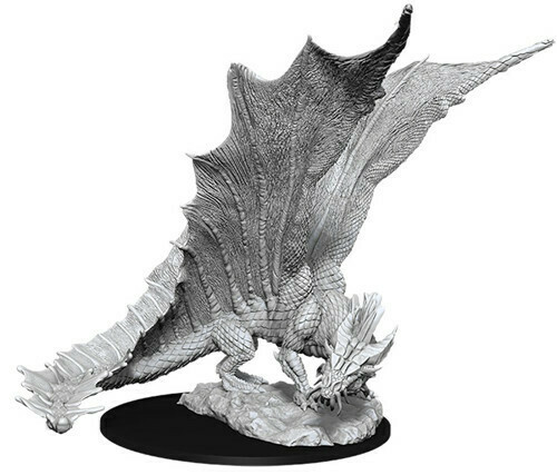 D&amp;D Miniatures Young Gold Dragon