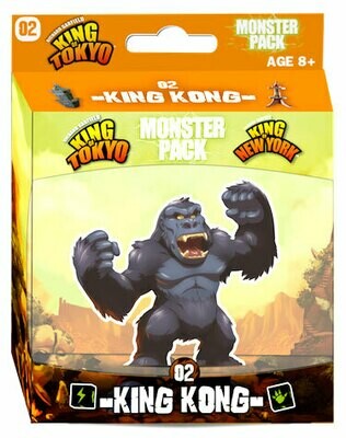 King of Tokyo New York King Kong Monster Pack