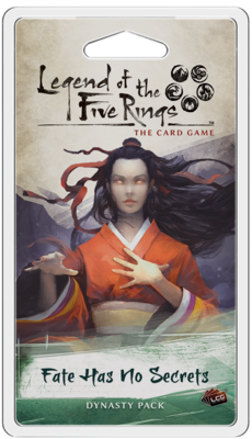 Legend of The Five Ring Fat Has No Secrets Dynasty Pack