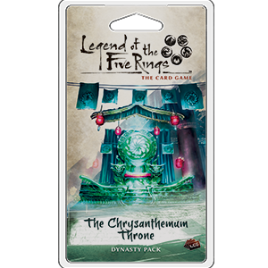 Legend of the Five Rings LCG: The Chrysanthemum Throne Dynasty Pack