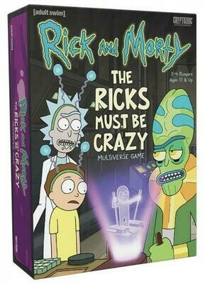 Rick and Morty The Ricks Must Be Crazy Multiverse Game