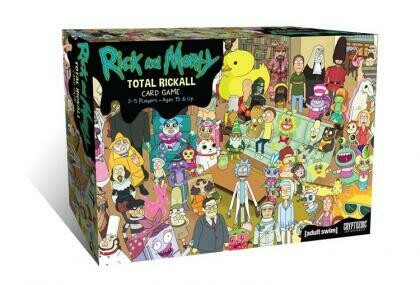 Rick and Morty Total Rickall Cooperative Card Game