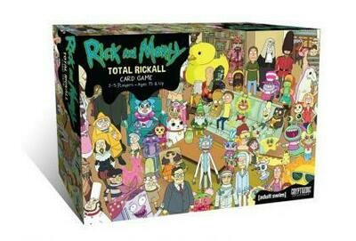 Rick and Morty Total Rickall Cooperative Card Game