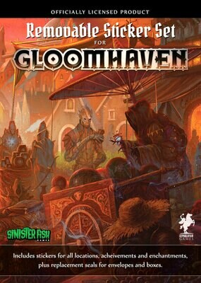 Gloomhaven Removable Stickers Set