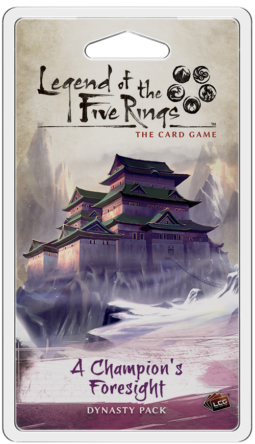 Legend of the Five Rings: A Champion's Foresight Dynasty Pack Legend of the Five Rings: A Champion's Foresight Dynasty Pack