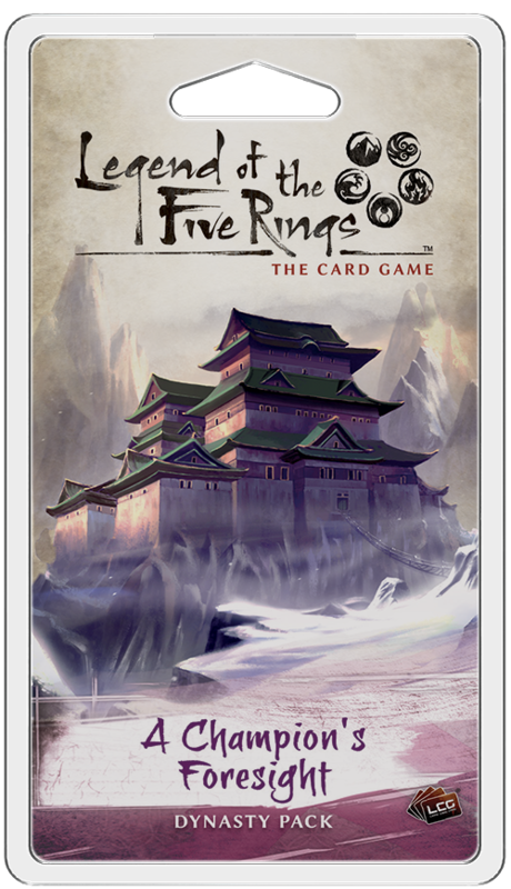 Legend of the Five Rings: A Champion's Foresight Dynasty Pack