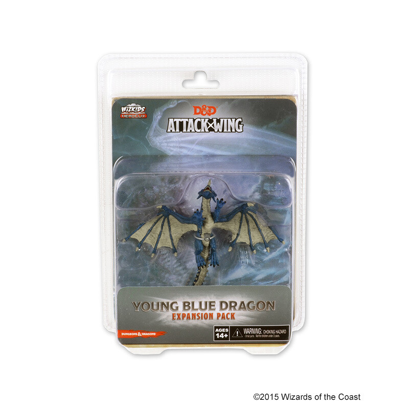D&amp;D Attack Wing Young Blue Dragon Exp