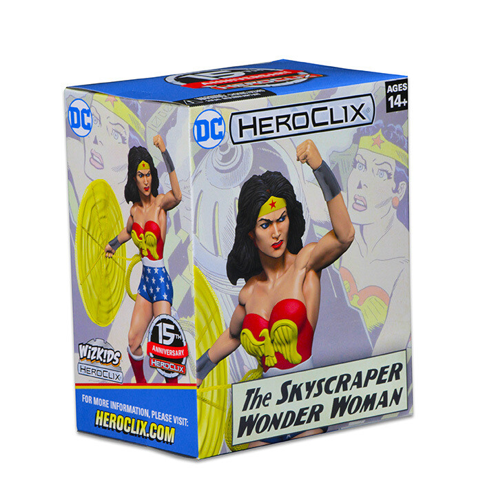 Heroclix 15th Anniversary Elseworlds Skyscraper  Wonder Woman Incentive