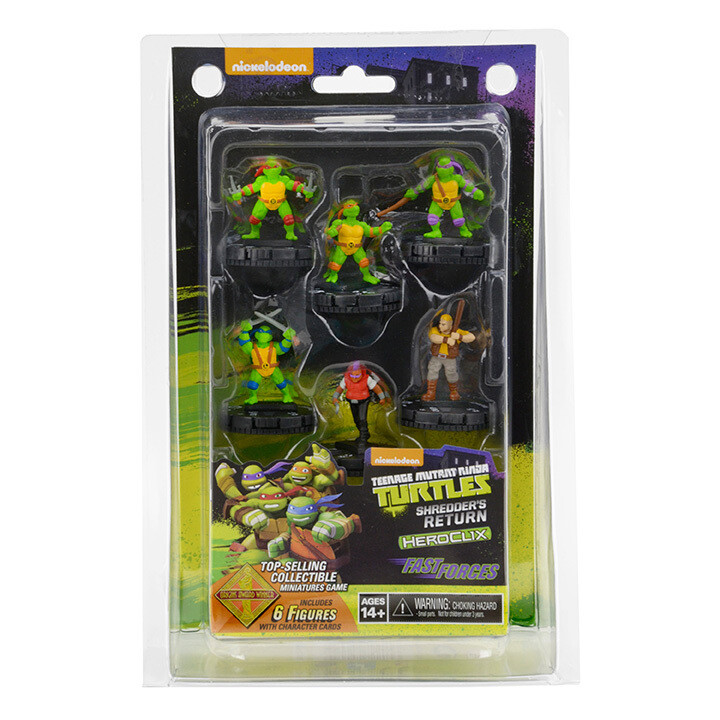 Heroclix TMNT Shredder's Return Fast Forces Pack