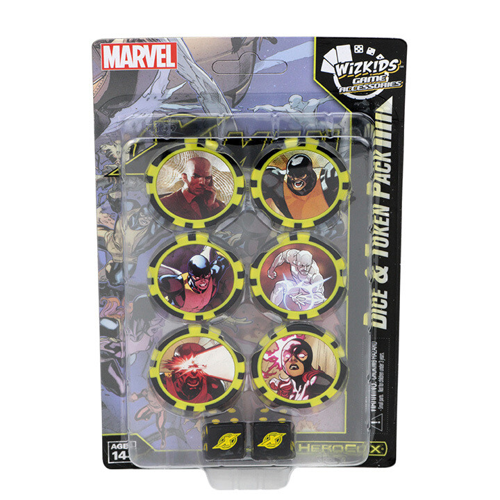 Heroclix Xavier's School Dice Token Pack