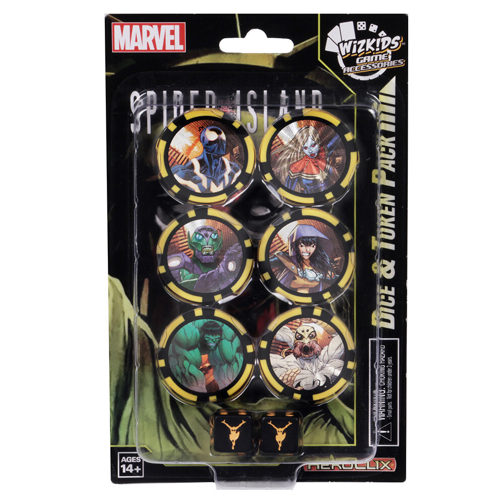 Marvel Heroclix Secret Wars Battleworld Dice and Token Pack