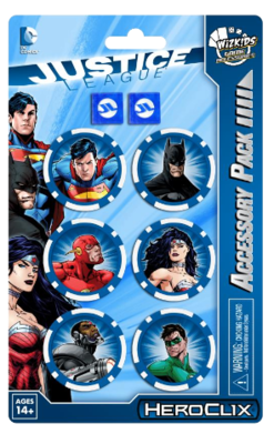 DC Comics HeroClix: Justice League Trinity War Dice &amp; Token Pack