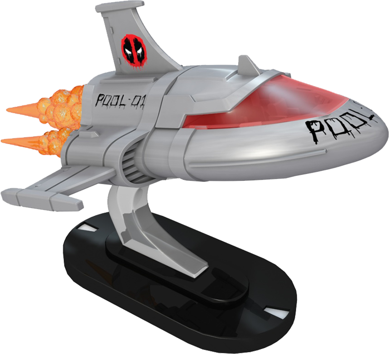 Marvel HeroClix: Deadpool's Merc Jet Colossal OP