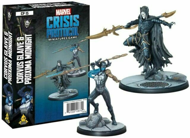 Marvel Crisis Protocol Corvus Glaive &amp; Proxima Midnight