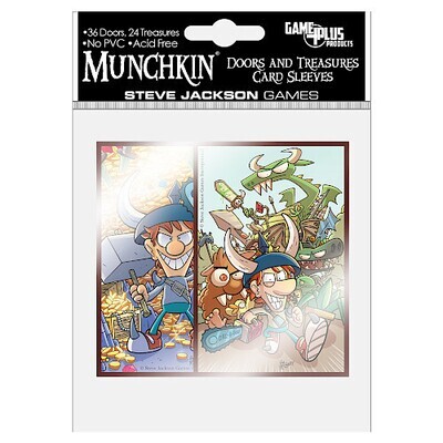 Munchkin Doors and Treasures Card Sleeves