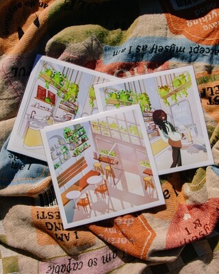 Pour Us Coffee prints