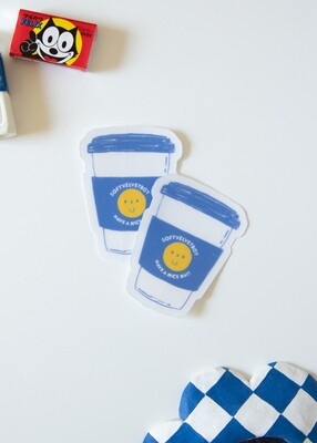 Hot Coffee Sticker