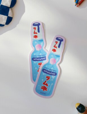 Ramune Sticker