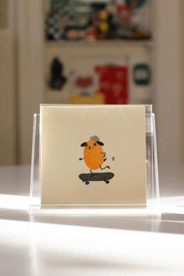 sk8 dog Print