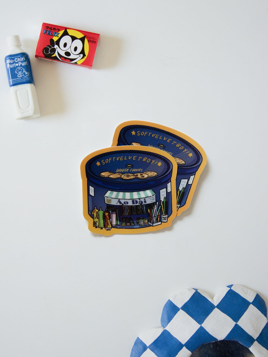 danish cookies Sticker