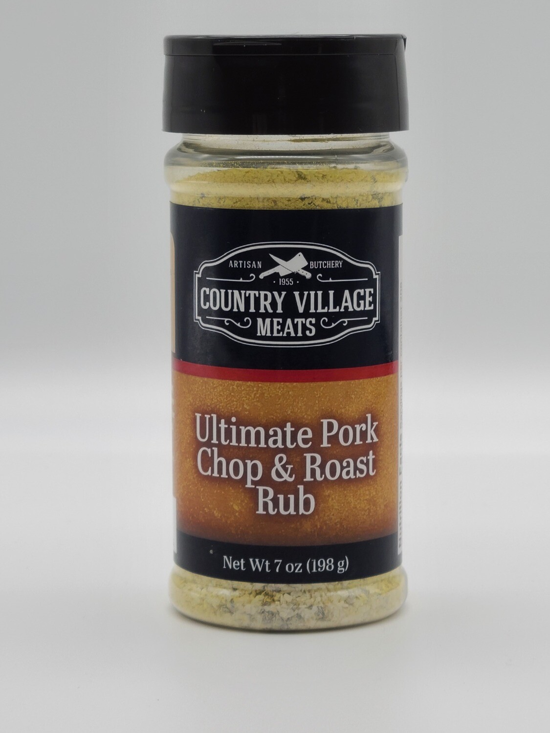 Country Village Meats - Ultimate Pork Chop & Roast Rub 7 oz. Country Village Meats - Ultimate Pork Chop & Roast Rub 7 oz.