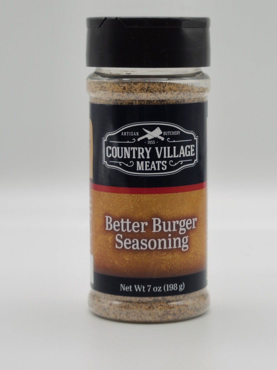 Country Village Meats - Better Burger Seasoning 7 oz. Country Village Meats - Better Burger Seasoning 7 oz.