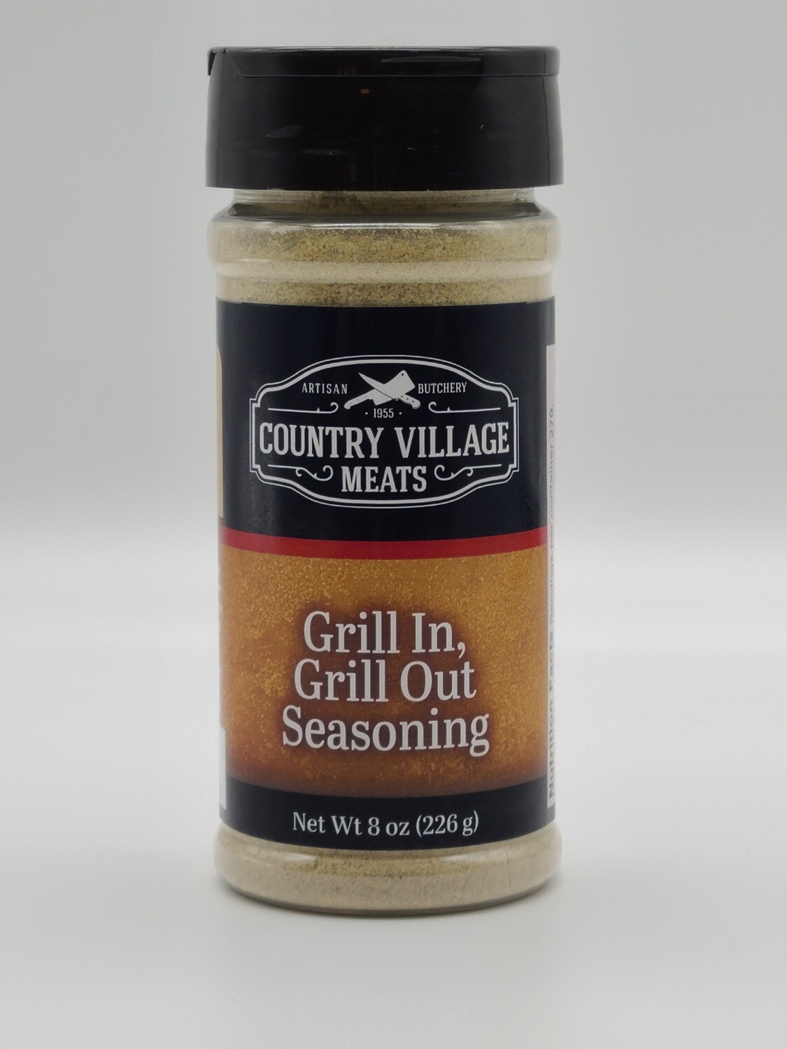 Country Village Meats - Grill In Grill Out 8 oz. Seasoning Country Village Meats - Grill In Grill Out 8 oz. Seasoning