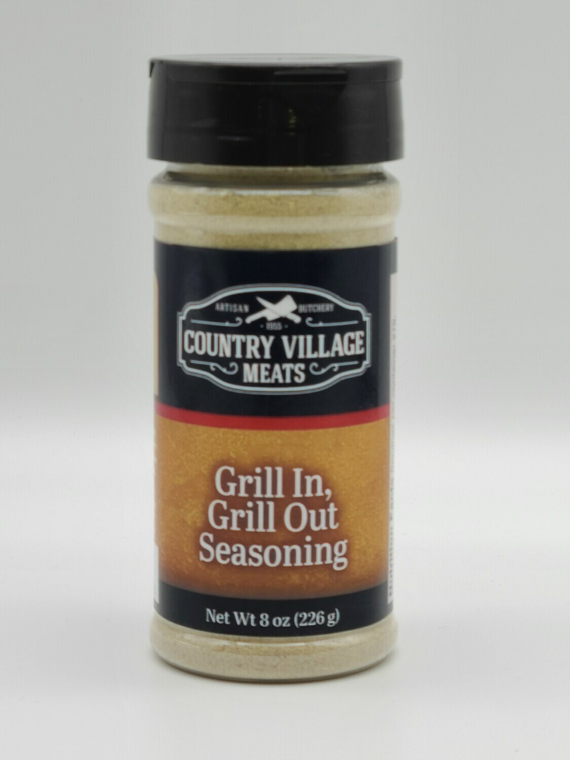 Country Village Meats - Grill In Grill Out 8 oz. Seasoning