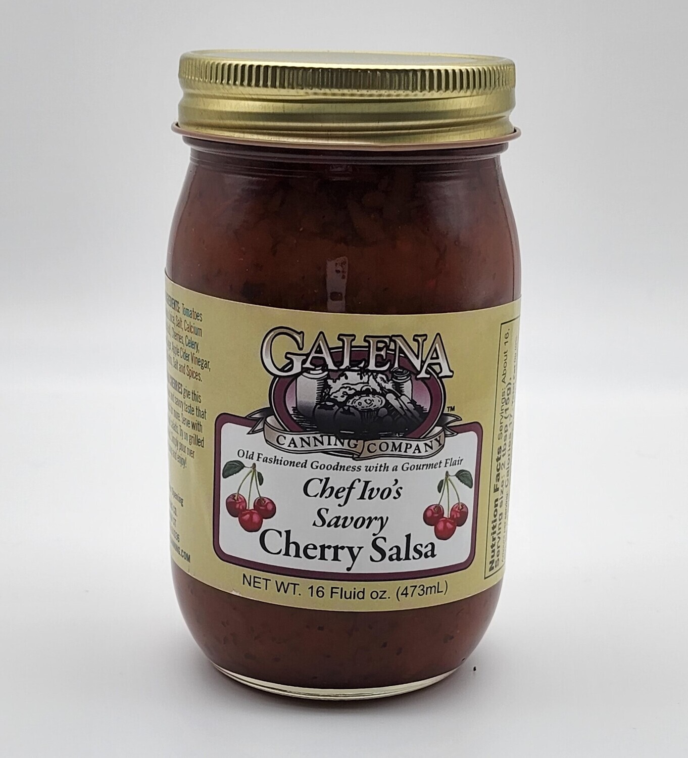Galena Canning Company Savory Cherry Salsa