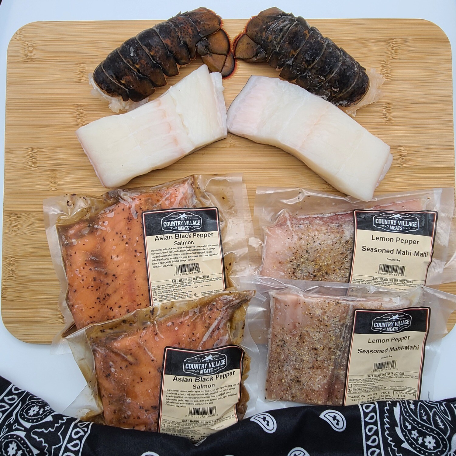 Gift Box Seafood Supreme Online Order Form Country Village Meats
