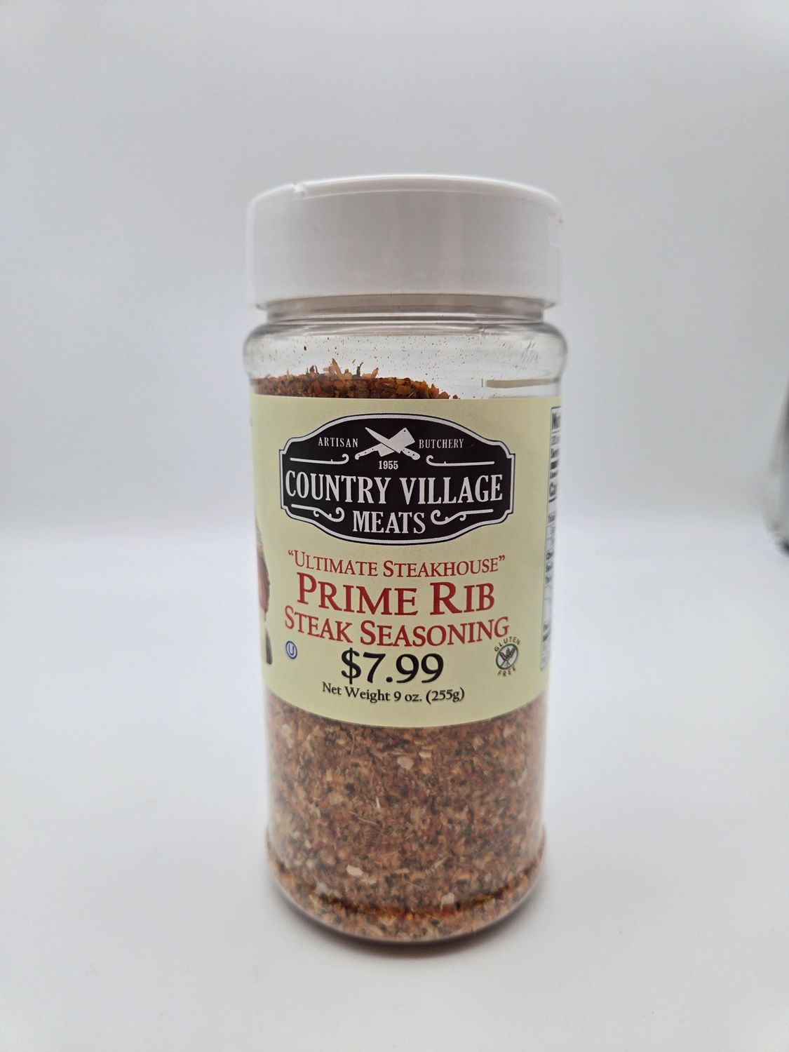Country Village Meats - Prime Rib Seasoning - 9 oz.