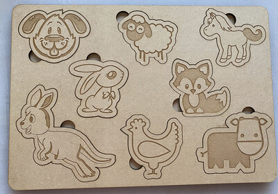 Rural Animal Puzzle