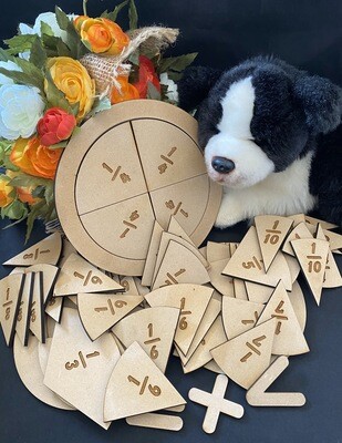 Fraction Puzzle Board