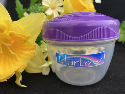 Name Adhesive Labels Small Rainbow