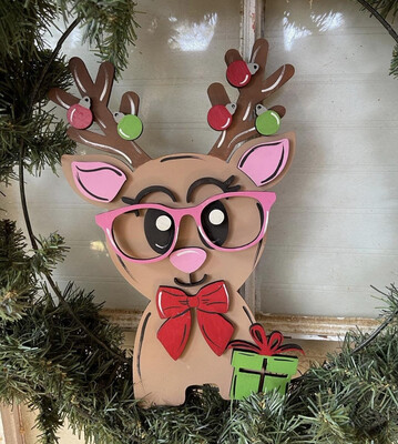 Paint Your Own Reindeer 