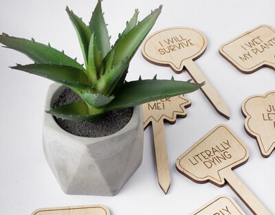 Novelty Plant Markers