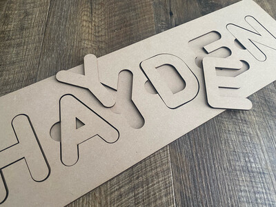 Custom Name Puzzle
